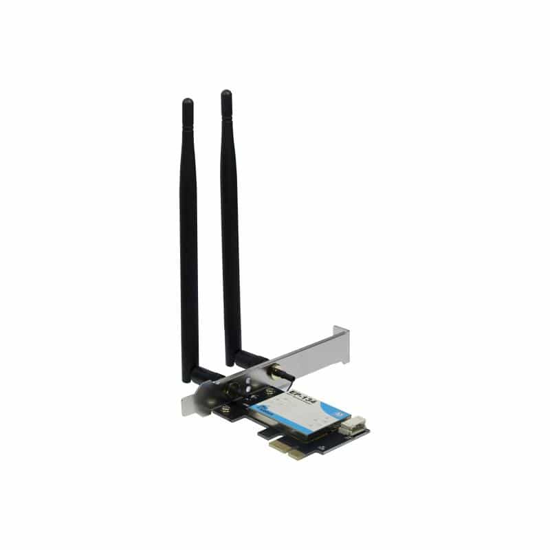 INTERTECH Wi-Fi 6 PCIe Adapter EP-134 Antenne,Bluetooth 5.2