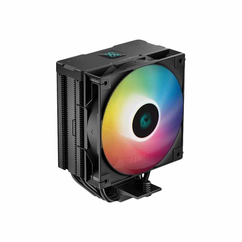 DEEPCOOL AG400 Digital A-RGB CPU-Kühler - 120 mm, schwarz