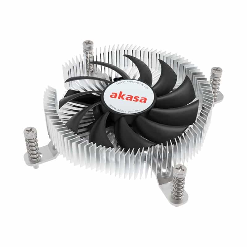 AKASA AK-CC6609EP01 Low Profile CPU-Kühler - Sockel LGA 1700, 21,8 mm Höhe