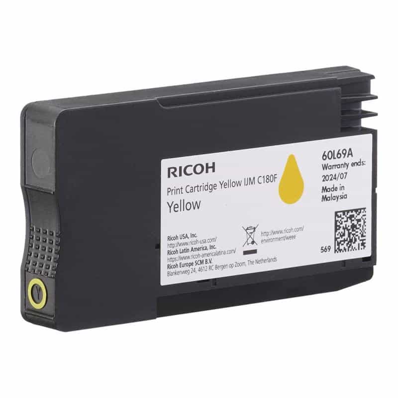 RICOH Patrone IJM C180F yellow 1600 Seiten