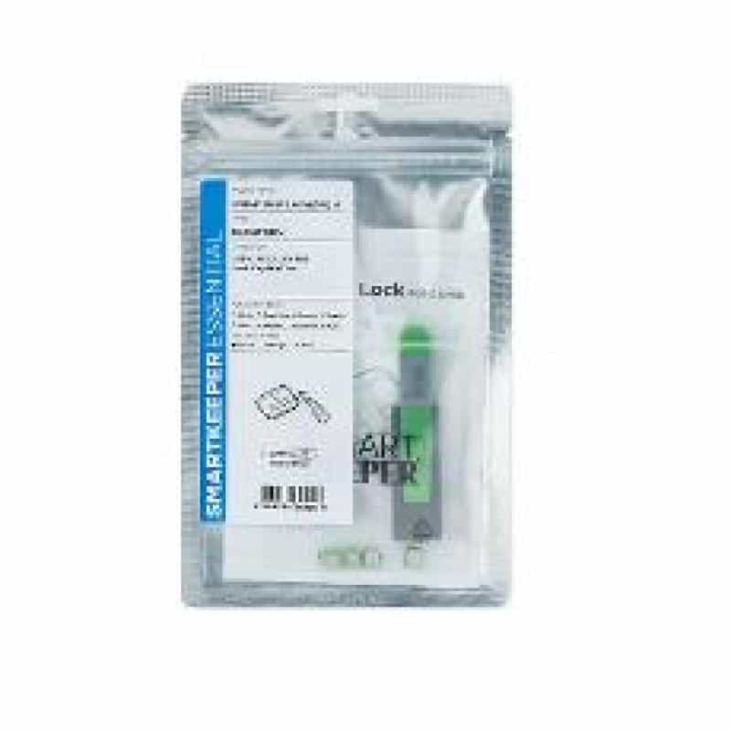 SMARTKEEPER Mini "USB-C Port" Blocker grün 4 Stk.+Key