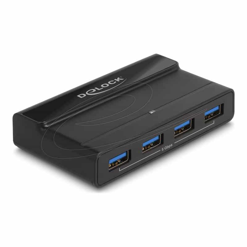 DELOCK USB 5 Gbps Switch 4 x Gerät und 2 x Host