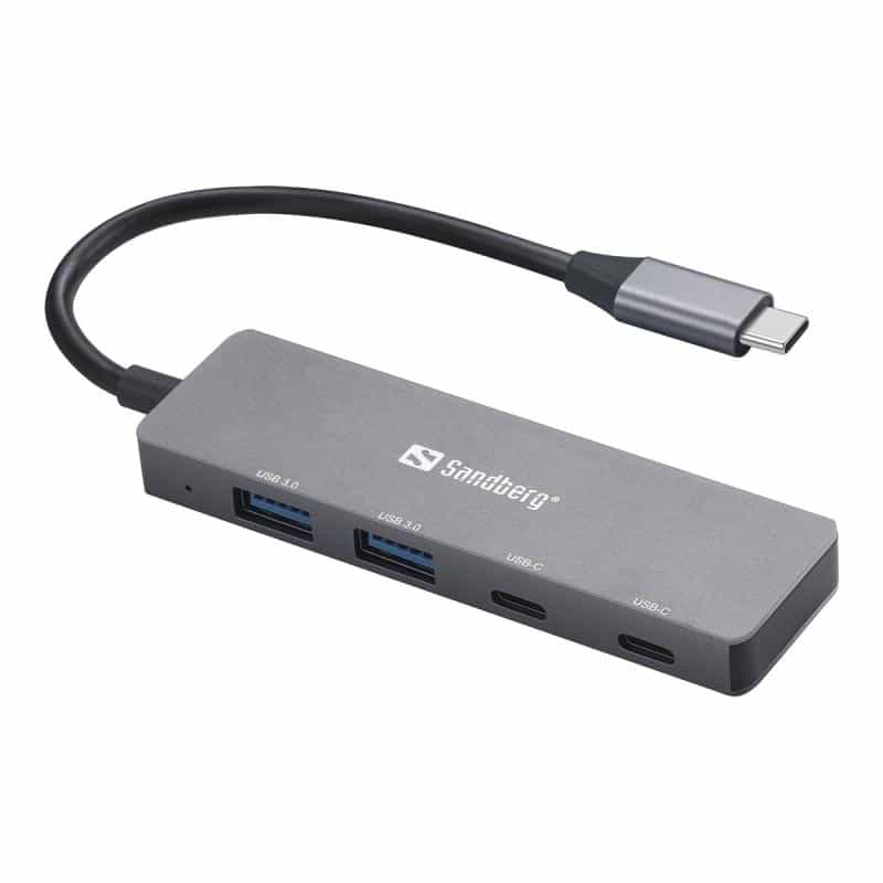 SANDBERG USB-C to 2xUSB-A + 2xUSB-C Hub