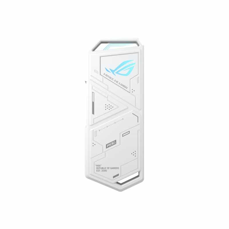 ASUS USB ROG Strix Arion White M2 SSD Gehäuse mit Aura