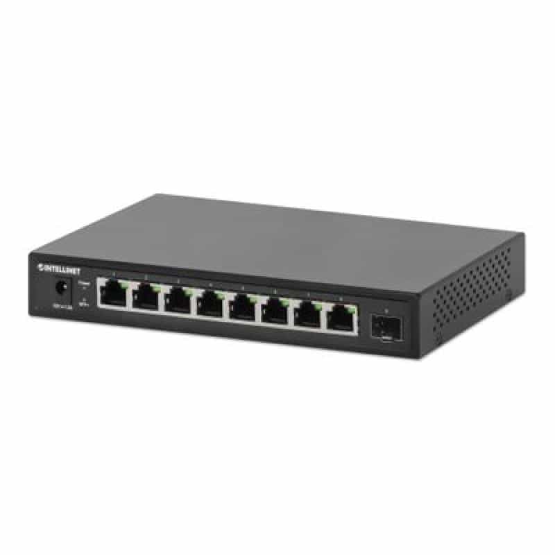 INTELLINET 8-Port 2,5G Switch 8xRJ45 1xSFP+
