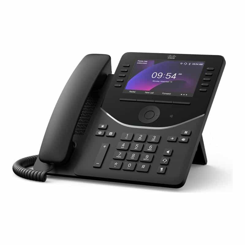 CISCO Desk Phone 9861 Carbon Black