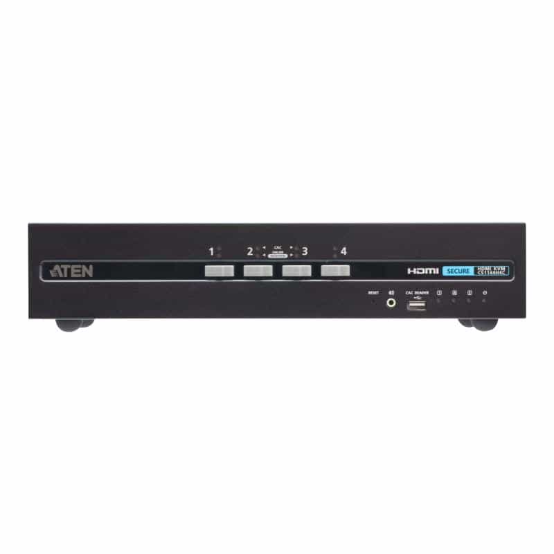 ATEN CS1144H4C 4-Port USB HDMI Dual Display Secure KVM Switch mit CAC
