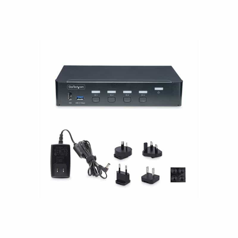 STARTECH.COM 4-Port DisplayPort KVM Switch
