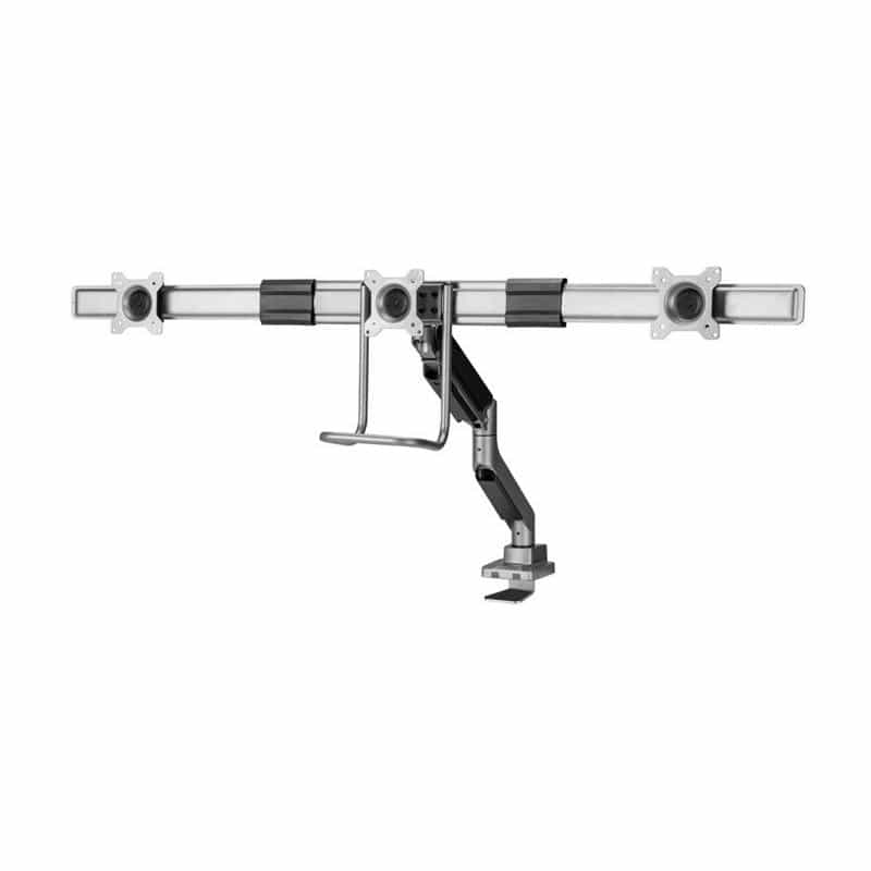 EQUIP Tischhalterung 17"-32"/ 1TFT 8kg 360°+Nb.halter. sw