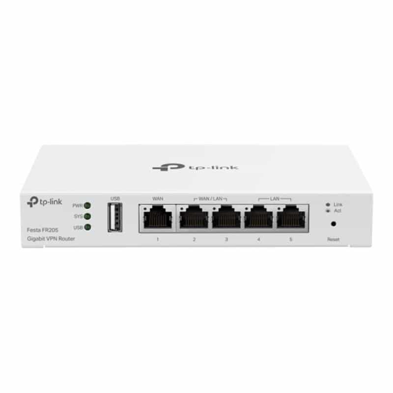 TP-LINK WL-Router Festa FR205 Gigabit VPN-Router