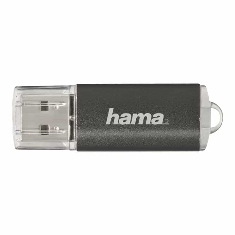 HAMA FlashPen Laeta USB 2.0 16GB Grau 66X HAMA FlashPen Laeta USB 2.0 16GB Grau 66X