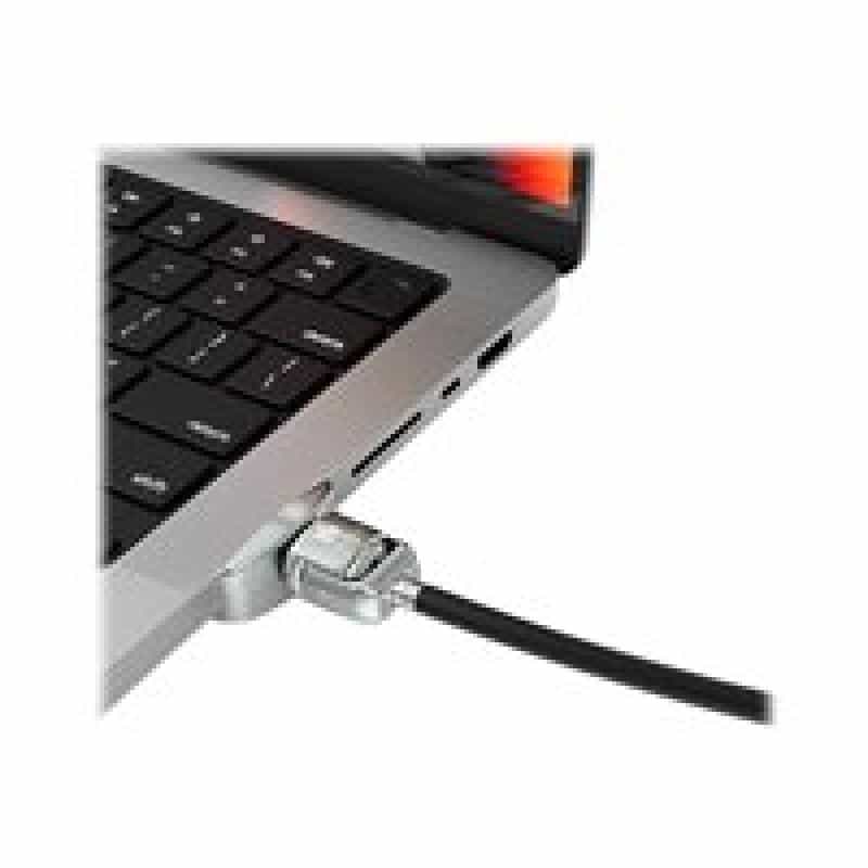 COMPULOCKS Ledge Lock Adapter for MacBook Pro 16 in M1, M2 & M3 with Keyed Cable Lock