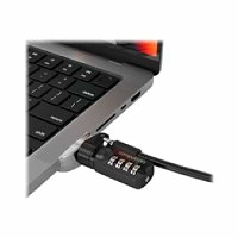 COMPULOCKS Ledge Lock Adapter for MacBook Pro 14 in M1, M2 & M3 with Combination Cable