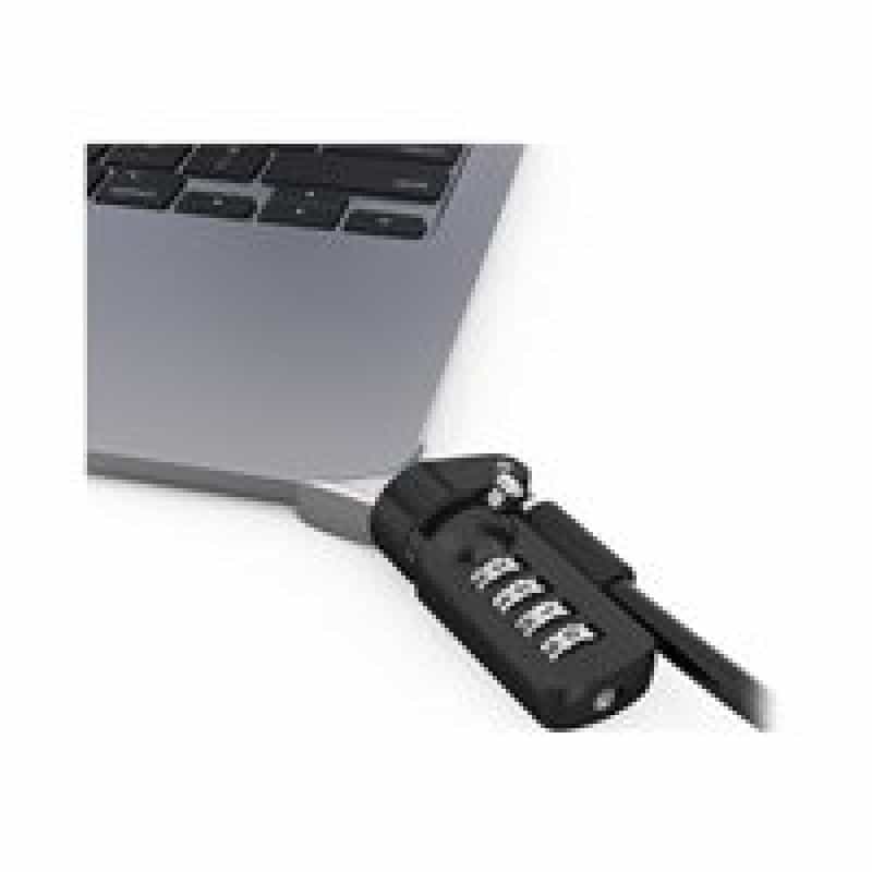 COMPULOCKS Ledge adapter for MacBook Air 15 in M2 and M3 with Combination Cable Lock - Sicherheitski