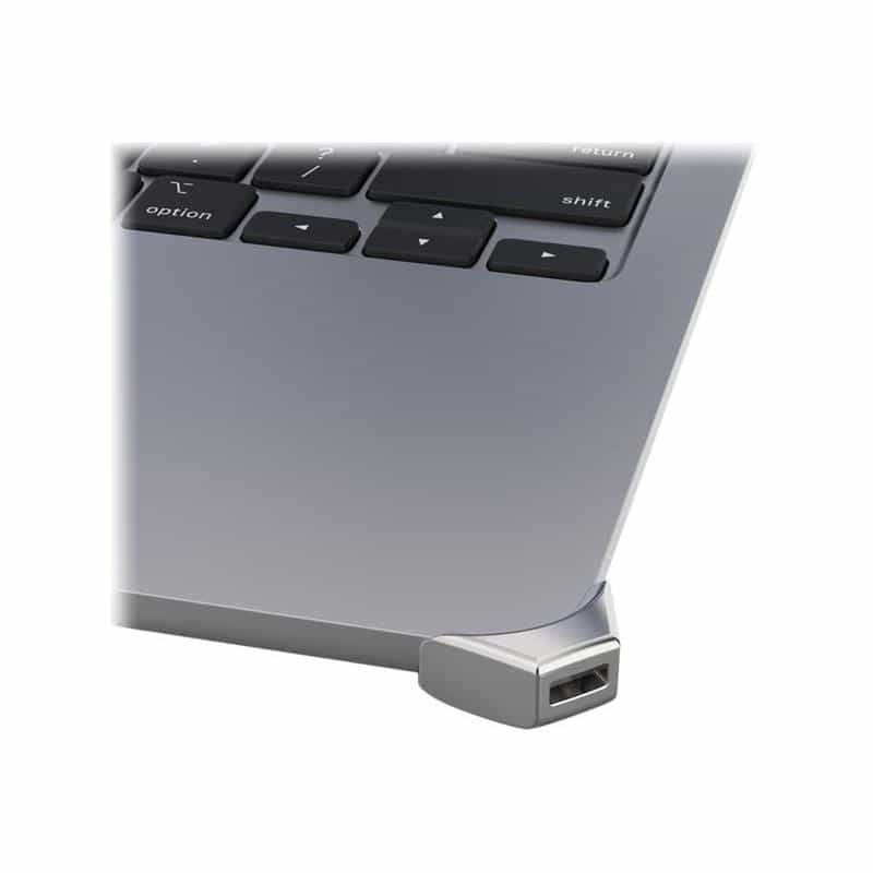 COMPULOCKS Ledge Adapter for MacBook Air M2 and M3 - Sicherheitsschlossadapter