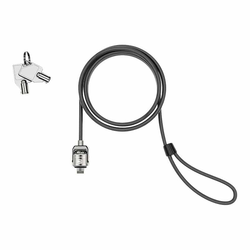 COMPULOCKS T-bar Security Keyed Alike Cable Lock
