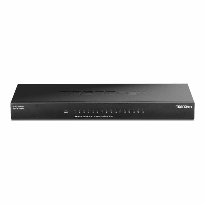 TRENDNET 16-Port Unmanaged 2.5G Desktop Switch
