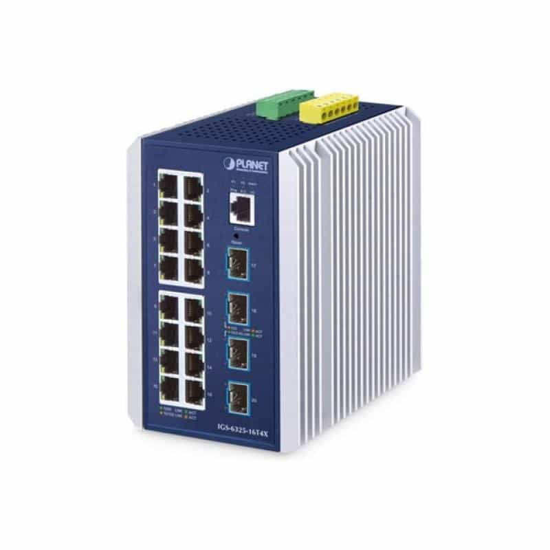 PLANET TECHNOLOGY IP30 Industrial L3 16-Port