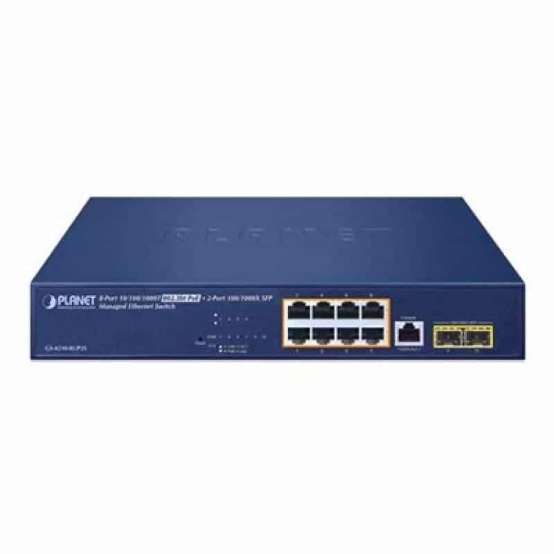 PLANET TECHNOLOGY IPv6/IPv4, 8-Port