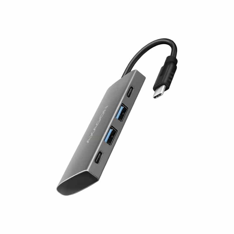 AXAGON HMC-4G2 Multiport-Hub USB 3.1 HDMI Gbit-LAN 2x USB-A USB-C (HMC-4G2)