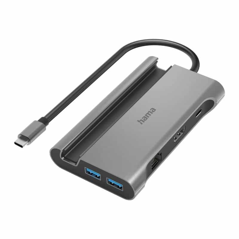 HAMA USB-C-Hub, Connect2Mobile, Multiport, 7 Ports (00200143)