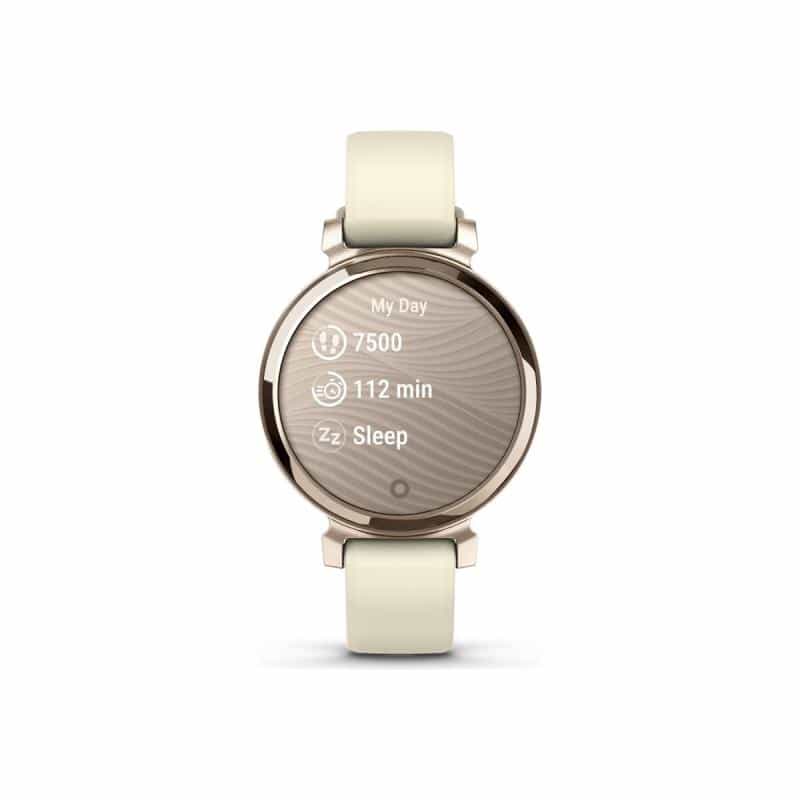 GARMIN Lily 2 Smartwatch kokosnuss/cremegold