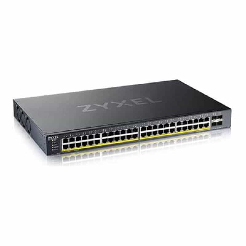 ZYXEL 52-Port Smart Managed PoE+ Switch