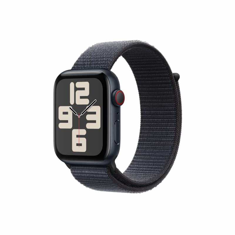 APPLE Watch SE GPS + Cellular 44mm Midnight Aluminium Case with Ink Sport Loop