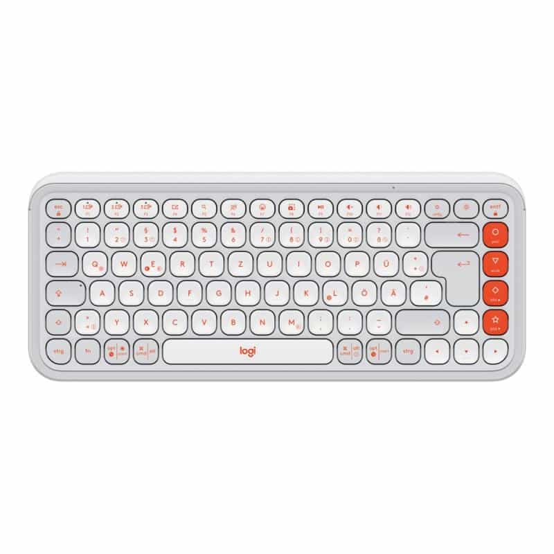 LOGITECH POP ICON KEYS - OFF WHITE - DEU