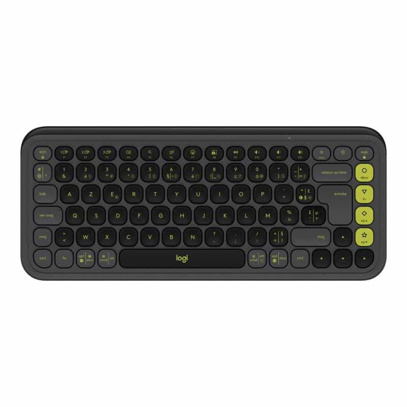 LOGITECH POP ICON KEYS - GRAPHITE - FRA