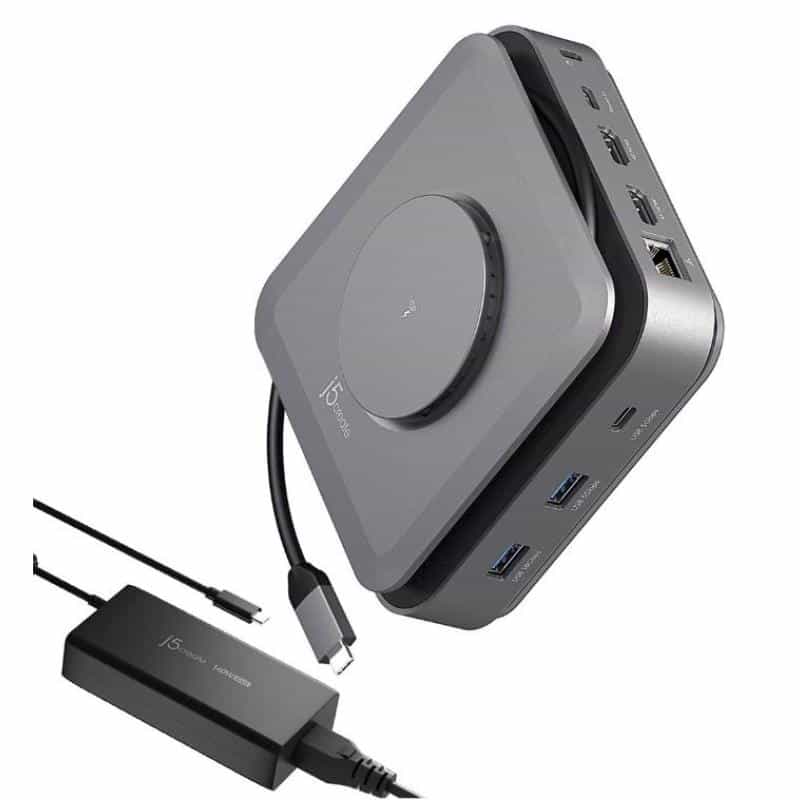 J5 CREATE JCD3199P USB-C DOCK DUAL 4K HDMI GAN