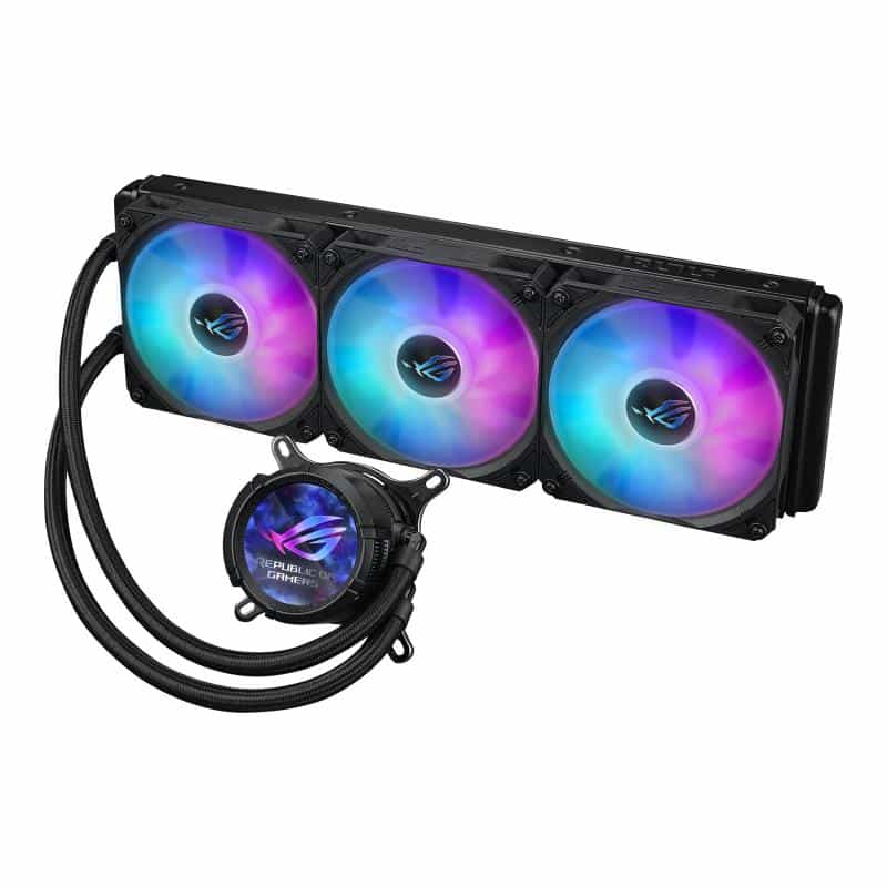ASUS All-in-One-Flüssigkeitskühler ROG STRIX LC III 360 ARGB - 12 cm - Schwarz