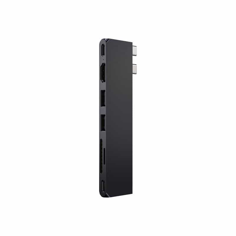SATECHI ST-HUCPHSD, Docking, USB 3.2 Gen 2 3.1 Gen 2 Type-C, 100 W, 1.4-2.3, Black