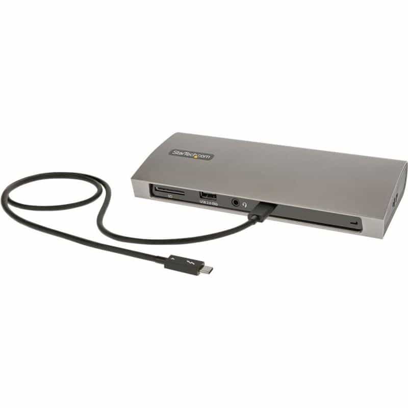 STARTECH.COM Thunderbolt 4 docking station, 96W PD, single 8K dual 4K 60Hz monitor