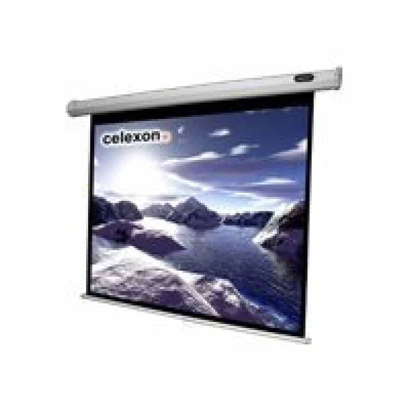 CELEXON Leinwand Rollo Economy 200x150 cm frei arretierbar schwarzer Rand und Rueckseite CELEXON Leinwand Rollo Economy 200x150 cm frei arretierbar schwarzer Rand und Rueckseite