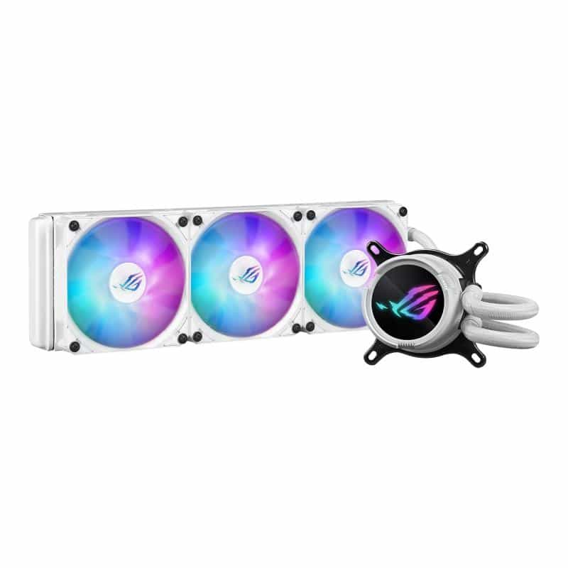 ASUS ROG Strix LC III 360 ARGB white Komplettwasserkühlung für AMD und Intel CPU