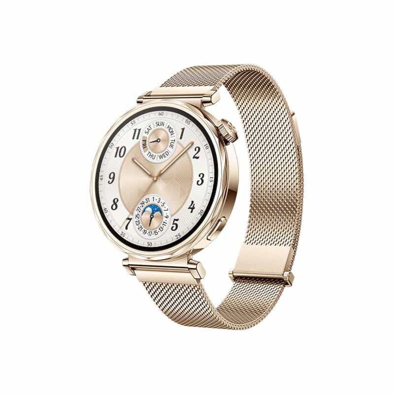 HUAWEI Watch GT5 41mm (Jana-B19M) (gold, goldenes Milanese-Armband)