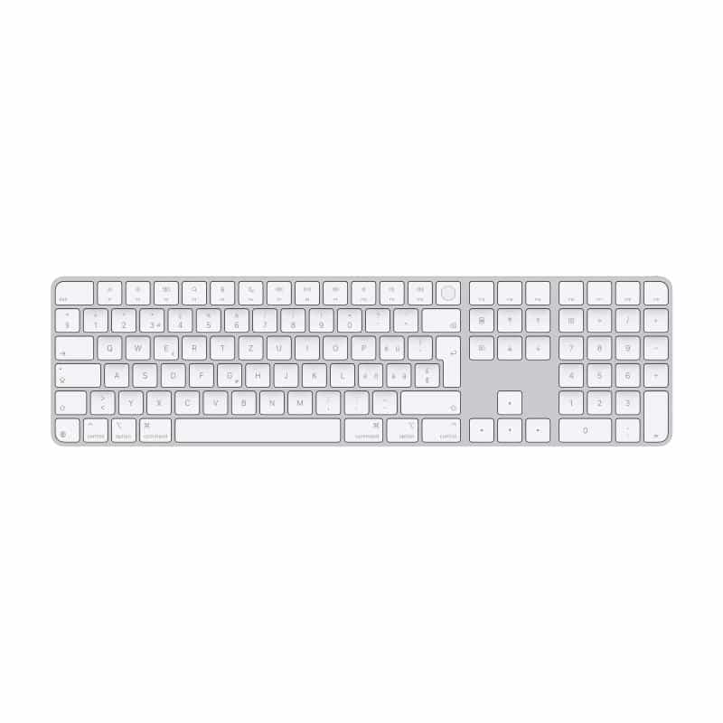 APPLE Magic Keyboard with Touch ID and Numeric Keypad for Mac models with Apple silicon - Swiss