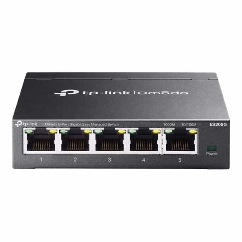 TP-LINK ES205G Omada 5-Port Gigabit Easy managed Switch