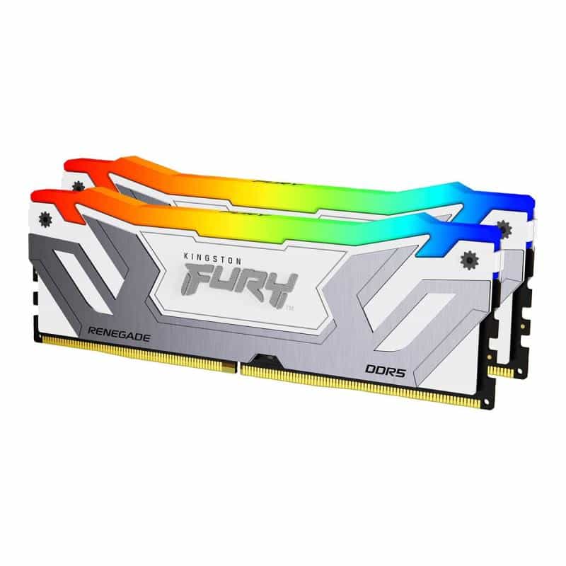 KINGSTON FURY Renegade RGB White XMP 48GB Kit (2x24GB)