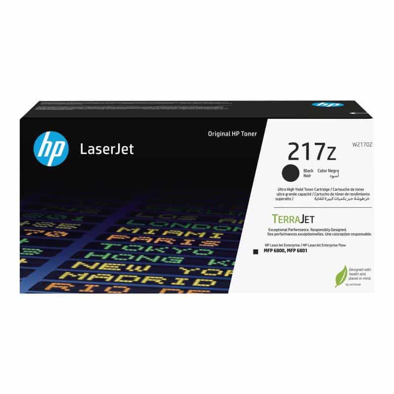 HP 217Z - Hohe Ergiebigkeit - Schwarz - original - LaserJet - Tonerpatrone (W2170Z)