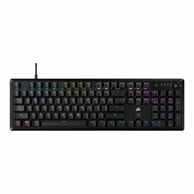 CORSAIR K70 - Volle Größe (100%) - Kabelgebunden - USB - Mechanischer Switch - Schwarz