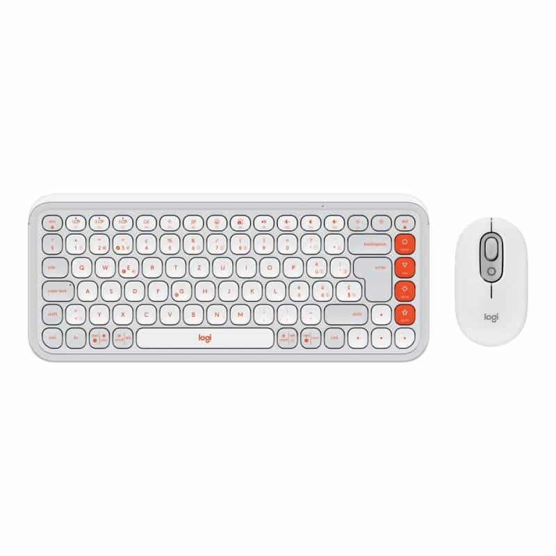 LOGITECH POP Icon Combo - Tastatur-und-Maus-Set - kabellos - Bluetooth LE - QWERTZ - Schweiz