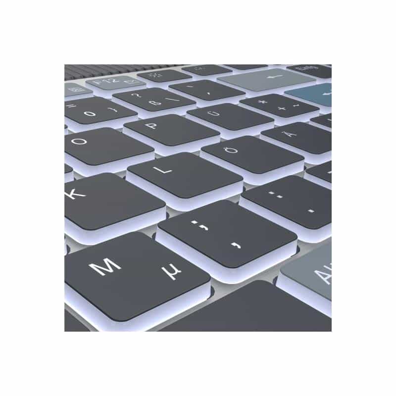 HAMA Multi-Device-Tastatur-Maus-Set WKM-750 kabellos LED Schwarz QWERTZ
