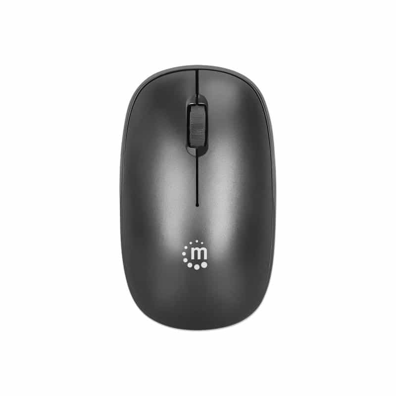 MANHATTAN MW3050 Kabellose USB-Maus 3 Tasten Mausrad schwarz
