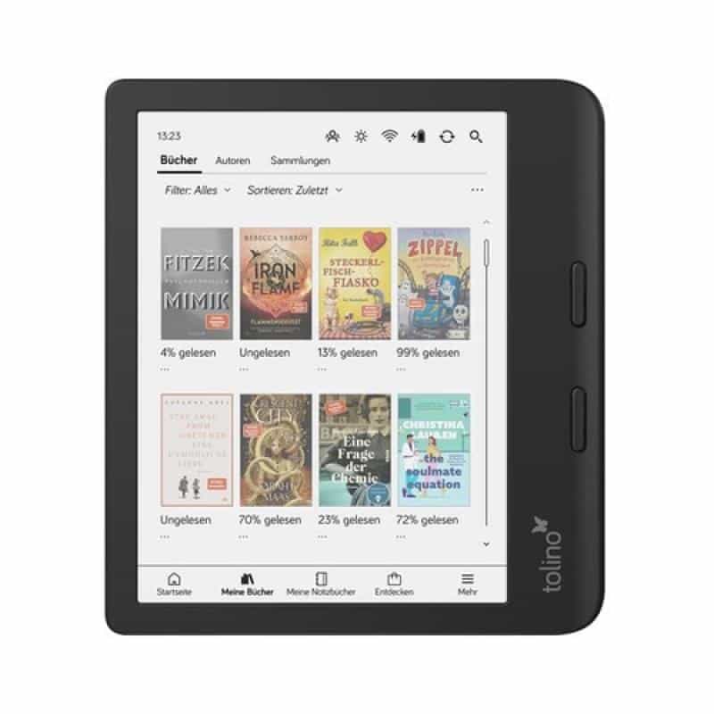 TOLINO vision color eBook-Reader; 7"-E-Ink-Farb-Display