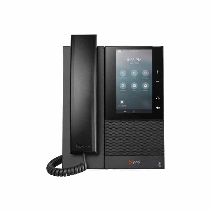 HP Poly CCX 505 Business-Medientelefon für Microsoft Teams, PoE-fähig
