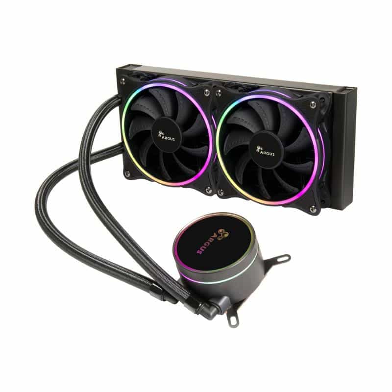 INTERTECH Kühler ARGUS Iceman LC-240 RGB AIO Wasserkühlung