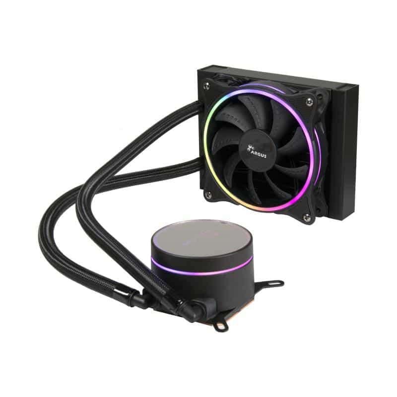 INTERTECH Kühler ARGUS Iceman LC-120 RGB AIO Wasserkühlung