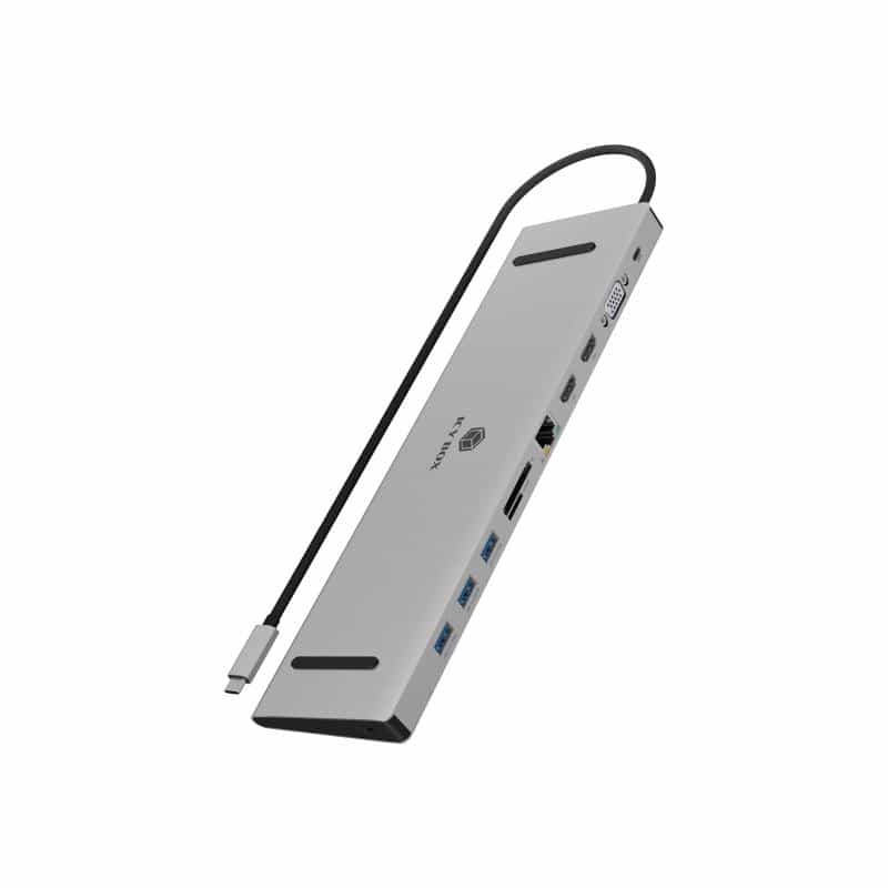 RAIDSONIC Dockingstation IcyBox USB-C   -> HDMI/VGA/USB-A/USB-C/3,5mm